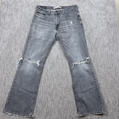 Levis jeans mens 34x32 gray - levis,
