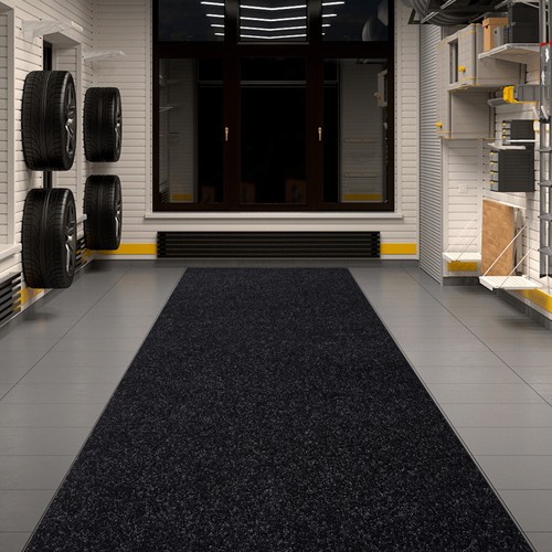 Tappeto runner nero corridoio - runner,