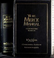 THE MERCK MANUAL. CENTENNIAL EDITION EDIZIONE ITALIANA. BEERS, BERKOW. MEDICOM.