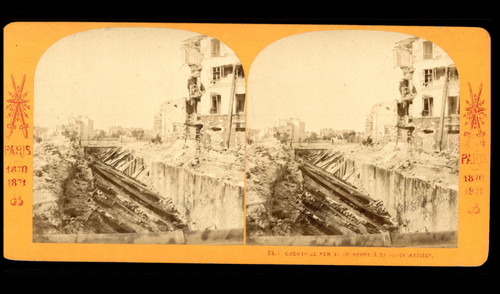 Guerre 1870 paris chemin - guerre, 1870-71,