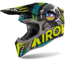 AIROH WRAAAP ALIEN YELLOW MATT