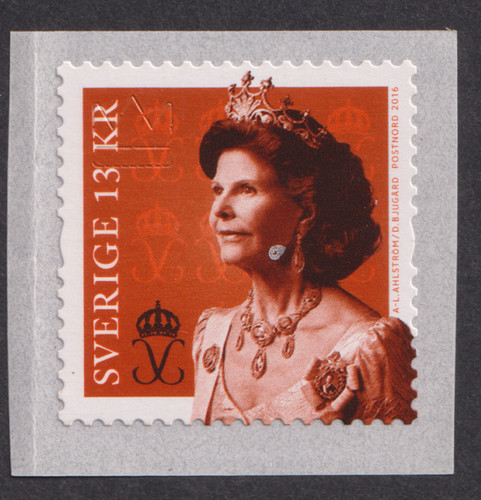 Svezia 2016 regina silvia mnh - regina,