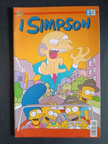Fumetto simpson numero 9 - fumetto,