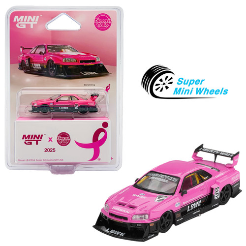 Mini nissan lb er34 - gt, 1:64