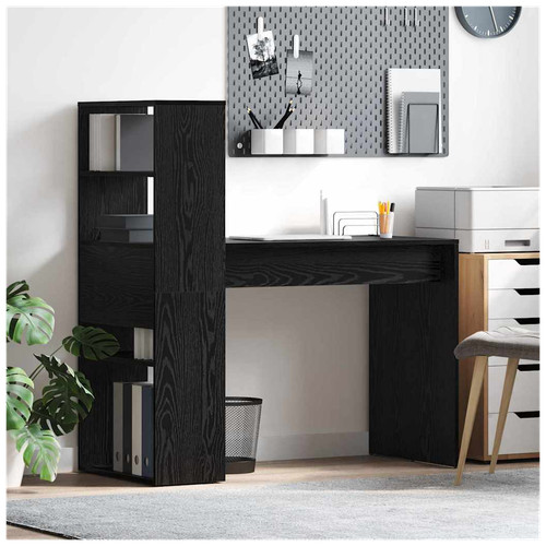 Scrivania rovere nero - rovere,