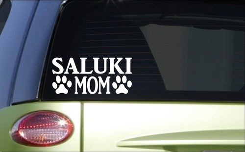 Adesivo saluki mom - adesivo,