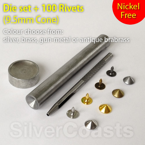 100 rivetti cono set - +,