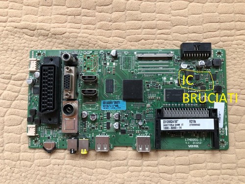 Scheda vestel main 17mb95s - scheda,