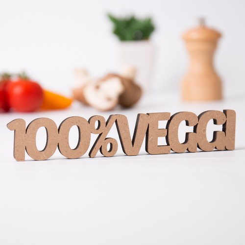 Scritta kleinlaut 100 - scritta, "100%
