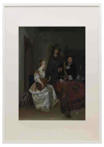 Gerard ter borch una - ter, donna
