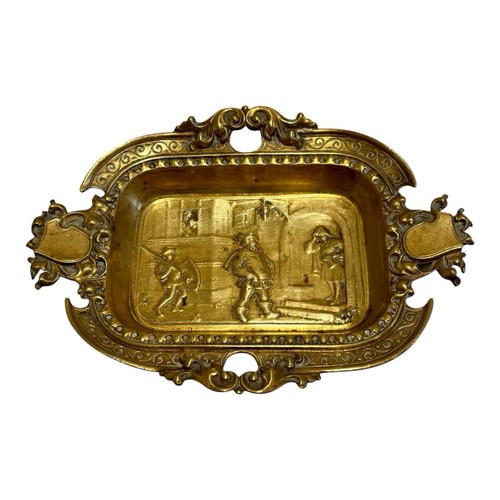 Vassoio con figure - , in