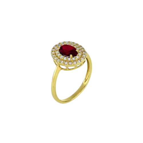 Anello donna ovale oro - anello,