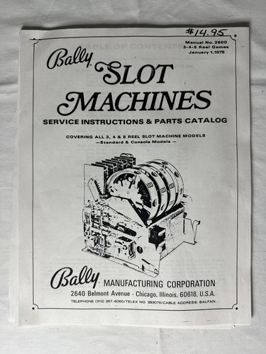 Bally slot machines 1975 - slot,