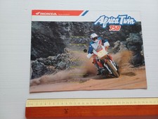 Honda Africa Twin 750 depliant ITALIANO originale