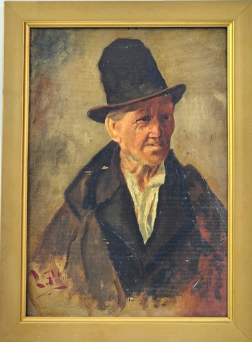 Quadro dipinto olio tavola - quadro,
