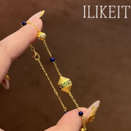 Bracciale sempreverde tono oro