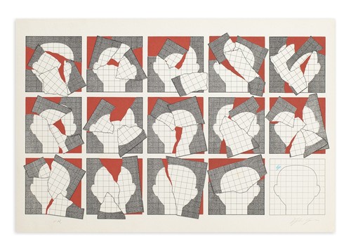 Angelo cagnone litografia - cagnone, su