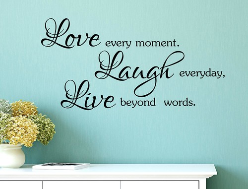Wall stickers live - wall, laugh