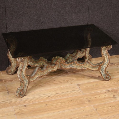 Tavolino legno laccato - tavolino, in