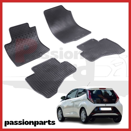 Tappeti gomma toyota aygo - gomma,