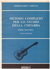 Carulli: Metodo Completo per Chitarra (Lenzi Mozzani) Parte 2° - Berben