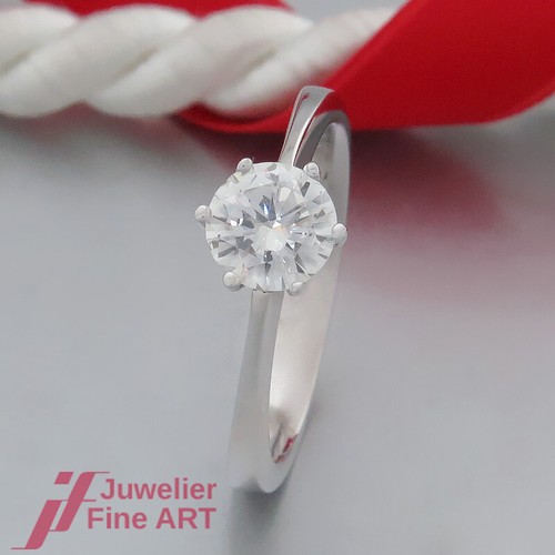 Anello solitario con 1 - anello,