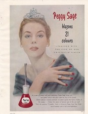 Magazine Ad - 1953 - Peggy