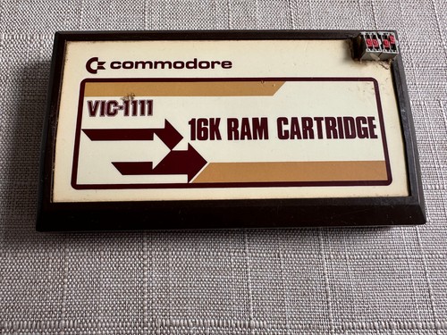 Commodore vic 1111 modulo ram - commodore, vic-1111