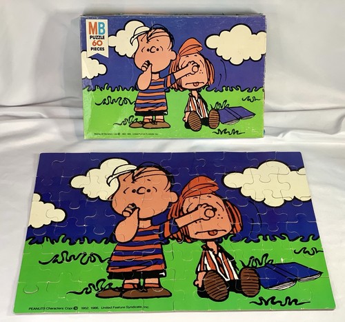 Puzzle vintage 1966 - , peanuts