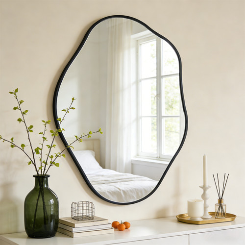 Specchio parete asimmetrico - specchio, da