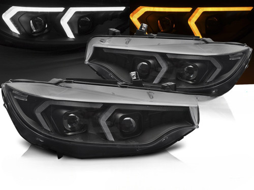 Coppia fari bmw serie - serie, 4