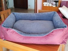 BedDog Cuccia per Cane Misura XL Bordeaux/Grigio