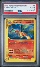 2002 Pokemon Charizard Expedition Holo #6 PSA 4 VG-EX