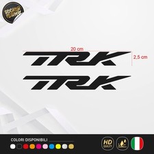 Kit 2 Adesivi Compatibili Benelli - Stile Trk 702 Prespaziati per Moto e Valigie