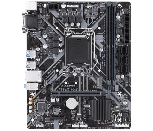 Gigabyte b360m d2v power - gigabyte, ga-b360m-d2v/power