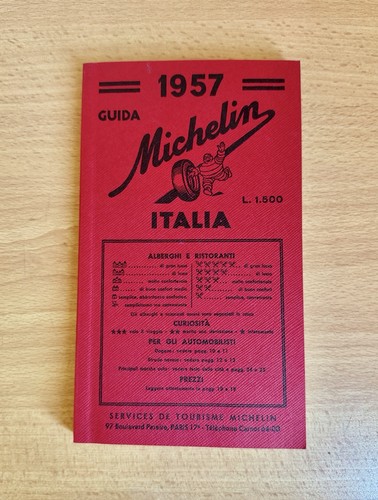 Guida michelin italia 1957 - michelin,