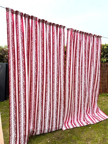 Pair vintage satin 60s 70s - satin,