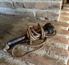 Dal baule della nonna. Corda vintage anni ‘50 con supporti rinforzati in ottone