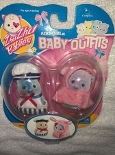 NUOVO! Confezione 2 abiti da marinaio e coniglietto rosa Zhu Zhu Babies * bambino non incluso