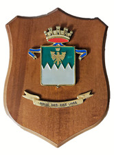 CREST LEGNO METALLO SMALTATO