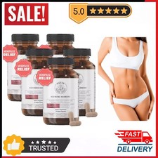 1-5x Happy Mammoth Hormone Armonia Supporto Ormonale Naturale Donna 72 Capsule Vegane