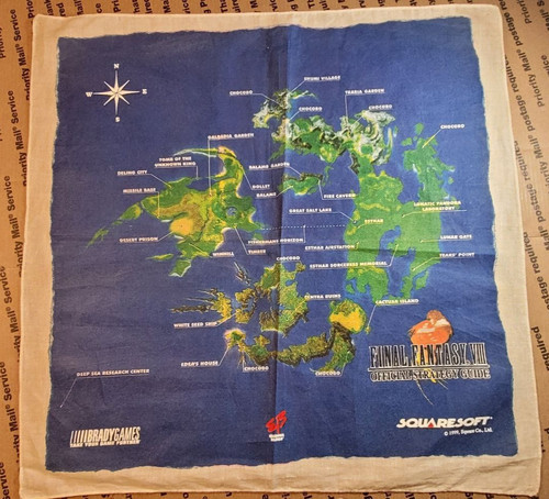 Final fantasy viii mappa - fantasy,