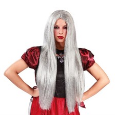 PARRUCCA GRIGIA LUNGA STREGA