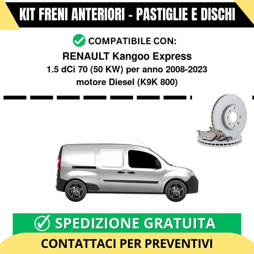 Kit freni anteriori - freni,