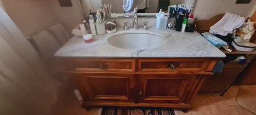 Credenza bassa antica - credenza,