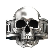 Anello uomo gotico biker