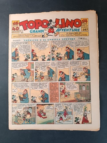 Fumetto topolino grandi - topolino,
