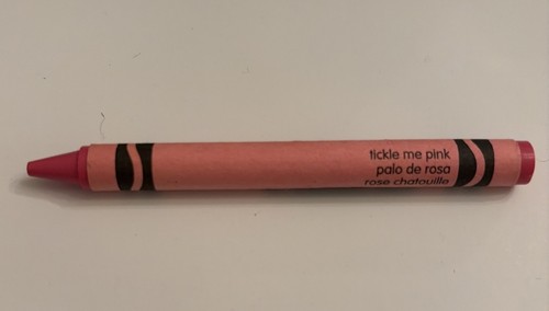 Tickle pink crayon - tickle-me-pink,