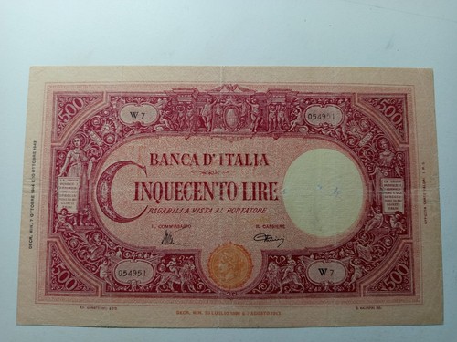 500 lire grande - 500,