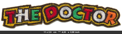Patch toppa doctor moto - doctor,